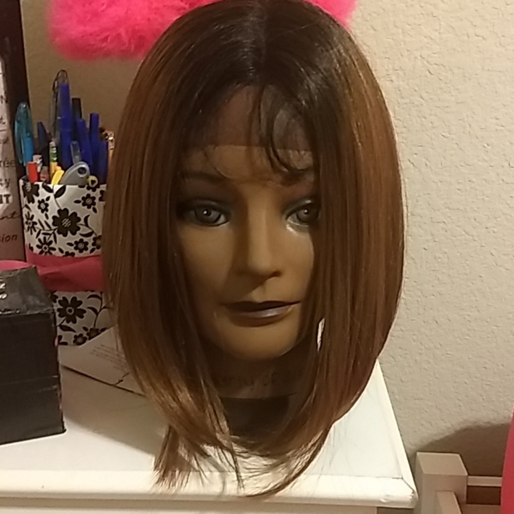Sensationnel Ombre Lace Front Synthetic Bob Wig